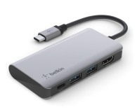 BELKIN Adapter USB-C 4in1 Multiport AVC006btSGY - 1121660 - zdjęcie 1